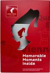 купить Кофе Julius Meinl Set cafea Vienna Melange macinata 220gr + Cana Medium Red в Кишинёве 