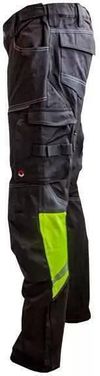 купить Спецодежда Profmet 365694 Брюки, 2XL, 60% полиэстер / 40% хлопок T400, 280 г/м², CORDURA, чёрный/неоново-жёлтый в Кишинёве 