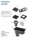 купить Аксессуар для дома Hydro S 0111729 NEGRU, DN 110, A15 Colector pluvial cu ieșire verticală в Кишинёве 