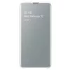 купить Чехол для смартфона Samsung EF-ZG970 Clear View Cover Beyound White в Кишинёве 