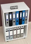 купить Офисный стеллаж Nex Home Folder 49x30x73 см,Белый  (13-22-01) в Кишинёве 