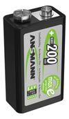 cumpără Acumulator Ansmann 5035342 maxE NiMH rechargeable battery 9V-Block E / 6F22 / 8.4V, 200mAh, 1 pack în Chișinău 