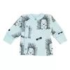 cumpără Haine pentru copii Minikin 242200362 Hedgehog Распашонка голубой с рисунком 1-3мес (62см) în Chișinău 