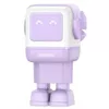 купить Зарядное устройство сетевое Ugreen Nexode Robot GaN USB-A+2*USB-C 65W, Purple в Кишинёве 