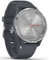 купить Смарт часы Garmin vivomove 3S, S/E EU, Silver, Granite Blue, Silicone в Кишинёве 