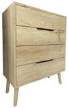 cumpără Comodă Trendy Flora-Sapphire Oak, 78x95x45cm (GTR008148) în Chișinău 