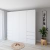 cumpără Dulap Smartex (15940) N17 200cm Alb în Chișinău 