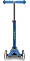купить Самокат Micro MMD175 Mini Deluxe LED Crystal Blue в Кишинёве 