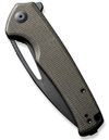 купить Нож походный Sencut S21013-3 Mims, mâner Canvas Micarta, Liner Lock в Кишинёве 