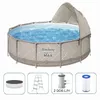 купить Бассейн каркасный Bestway 561FYBW Steel Pro Max 396х107cm, 11133L, cadru metalic в Кишинёве 