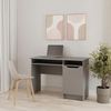 купить Офисный стол MebelStar LILU 110x50x75 Grey (MBS-1374) в Кишинёве 