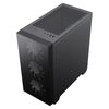 Case mATX GAMEMAX Aero Mini ECO, w/o PSU, 4x120mm, Front Mesh, TG, USB 3.0, Black 