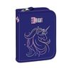 купить Школьный пенал St.RIGHT 57802 Penar 1zip, 20.5x14x3.5cm, Unicorn Glow, textil в Кишинёве 