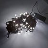 Гирлянда конус белый 100LED