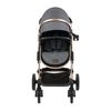 Stroller Kikka Boo 3 iin 1 Amaia Black DarkGrey 