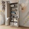 купить Шкаф детский MebelStar LILU 4D 80x40x210 Cashmere (MBS-1318) в Кишинёве 