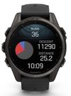 купить Смарт часы Garmin Fenix 8 – 43 mm, Sapphire, Carbon Gray DLC Titanium with Black (010-02903-21) в Кишинёве 