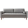 cumpără Canapea Trendy Roma Gri deschis, 90x70x215cm (3 locuri) în Chișinău 