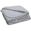 купить Домашний текстиль Dormeo Fusion Blanket Grey/White 220x240 (110085524) в Кишинёве 