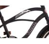 Volare 31802 Велосипед "Cruiser black 18" чёрный 