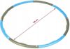 купить Инвентарь для гимнастики Thunder Обруч Hula-Hop, D95, 0,95 кг, сине-серый (PA038-BLUE) в Кишинёве 