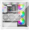 купить Корпус для ПК Xilence X818.W.ARGB Xilent White Gleam, ATX Case, without PSU в Кишинёве 