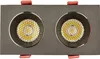 cumpără Corp de iluminat interior LED Market Downlight COB 2*12W, 4000K, LM-OC-TH-186-2, Black+Black în Chișinău 