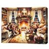 купить Картина по номерам BrushMe BS53847FC 40х50cm (fără cutie) Seară călduroasă în familie в Кишинёве 
