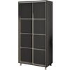 cumpără Dulap my-STYLE C10H0T02BM02-U11, 100x200, антрацит în Chișinău 