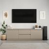 cumpără Comodă TV MebelStar NEO 2S2D 150x43x53 Cashmere (MBS-1254) în Chișinău 