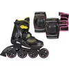 купить Роликовые коньки Powerslide 880326 Playlife, Joker Yellow Glow Combo (31-34) в Кишинёве 