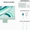 купить Компьютер моноблок Apple iMac 24" Retina 4.5K M3 8c/10g 256GB Green MQRN3 в Кишинёве 