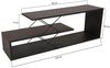 купить Тумба напольная для TV Trendy Zigzag, Maro inchis 120x40x30cm в Кишинёве 