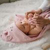 cumpără Accesoriu pentru baie BabyOno 1553/01 Prosop din bambus de baie cu gluga roz 100x100 în Chișinău 