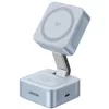 купить Зарядное устройство беспроводное Ugreen 55960B, MagFlow 2-in-1 Magnetic Wireless Charger Q2 25W в Кишинёве 