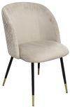 cumpără Scaun Deco Spectre Beige HLR 7+Black Gold Legs în Chișinău 
