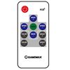 Fan Hub Gamemax Controller v3.0, 5 ports, 2 strips(3-pin), up to 24W, ARGB, PWM, Remote Control 