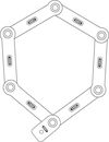купить Аксессуар для велосипеда Abus Lacăt biciclete uGrip BORDO 5700K/100 red SH BIG в Кишинёве 