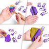 купить Набор для творчества Okto 10030 Plastilină aerată Air Clay Colours, 10buc, mov, mărimea S в Кишинёве 