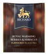 Чай Richard "ROYAL WARMING BERRIES & HIBISCUS" чай чёрный ароматизированный в формате 25 саш.