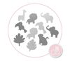 купить Игровой комплекс для детей MoMi Puzzle Zawi Foam Gray в Кишинёве 