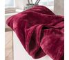 cumpără Cuvertură Ibena 3640/430 Plain Fleecedecke Olbia 150x200 Dark red în Chișinău 