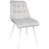cumpără Scaun Deco Capella Catifea Grey HLR20 + White Legs în Chișinău 