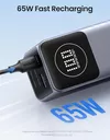 купить Аккумулятор внешний USB (Powerbank) Ugreen 35526B Nexode Flight Approved 12000mAh, Grey в Кишинёве 