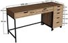 cumpără Masă de birou Trendy Atlas 1600-59, 160x77,4x55cm în Chișinău 