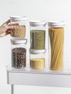 cumpără Container alimentare Vacane 6581 Pentru crupe, stivuibile, rotunde, acril/plastic set 3buc în Chișinău 