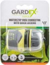 купить Шланг Gardex 404303 соединитель ½" с быстрым замком LUXE в Кишинёве 