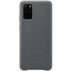 купить Чехол для смартфона Samsung EF-VG985 Leather Cover Gray в Кишинёве 