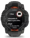 купить Смарт часы Garmin Instinct 3, 50 mm, Solar, Black with Charcoal Band (010-02935-00) в Кишинёве 