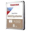купить Жесткий диск 3.5 HDD 8TB Toshiba NAS Storage N300 HDWG480UZSVA 7200 rpm SATA3 6GB/s 256MB в Кишинёве 